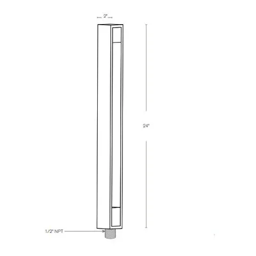 SPJ Lighting SPJ-MPLA-1 2W LED Solid Brass Contemporary Pathlight