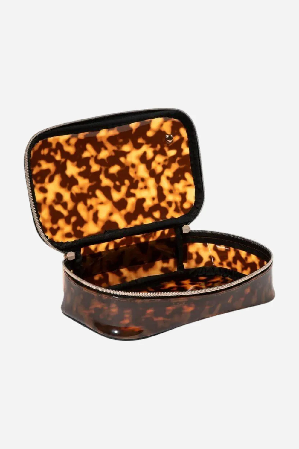 Stephanie Johnson Claire Makeup Case In Miami Tortoise