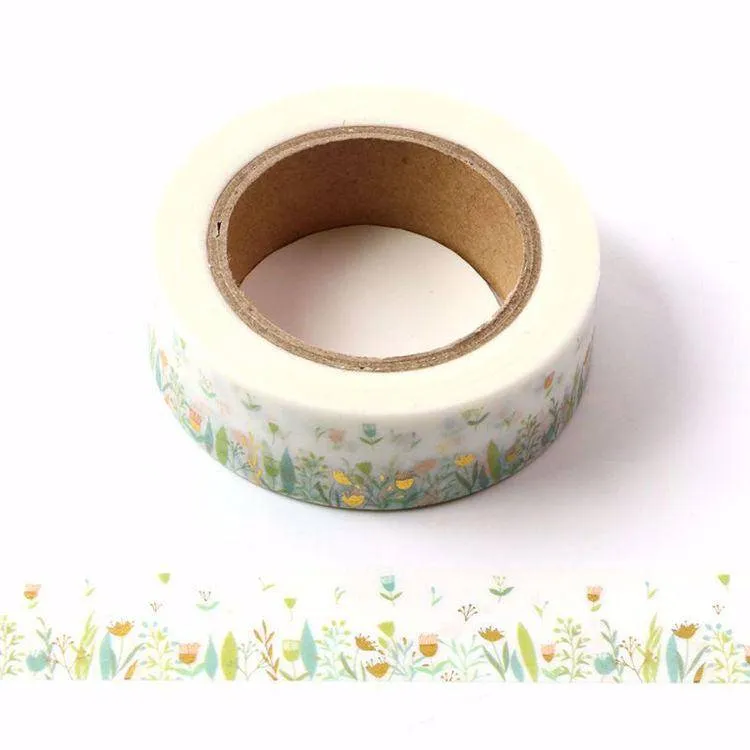 Summer Garden Foil Washi Tape