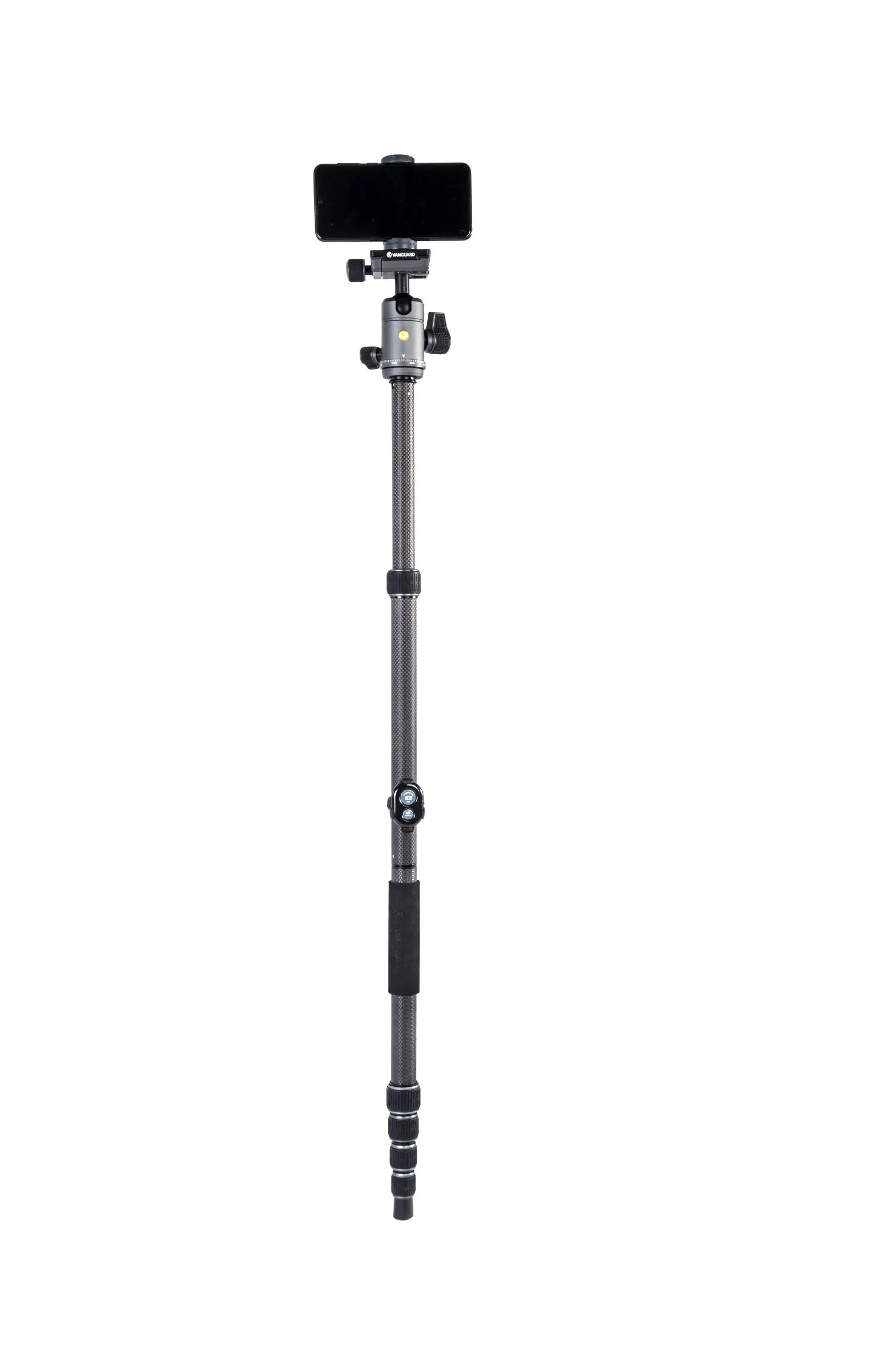 VEO 3 GO 265HCB Carbon Fiber Tripod / Monopod with Ball Head, Bluetooth Remote, SPC