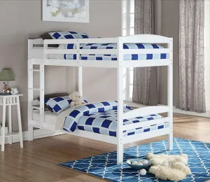 White Bunk Bed Twin Over Twin