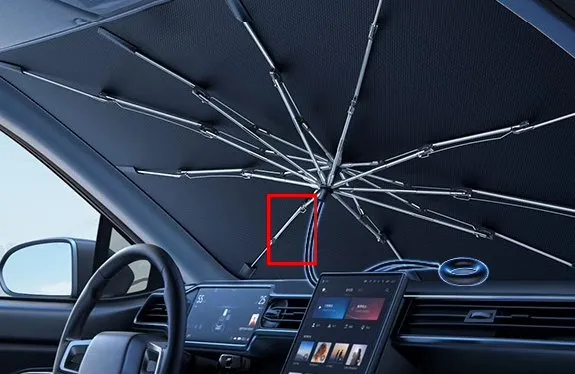 Windshield Sun Shade Umbrella for Tesla Model 3/Y/X/S